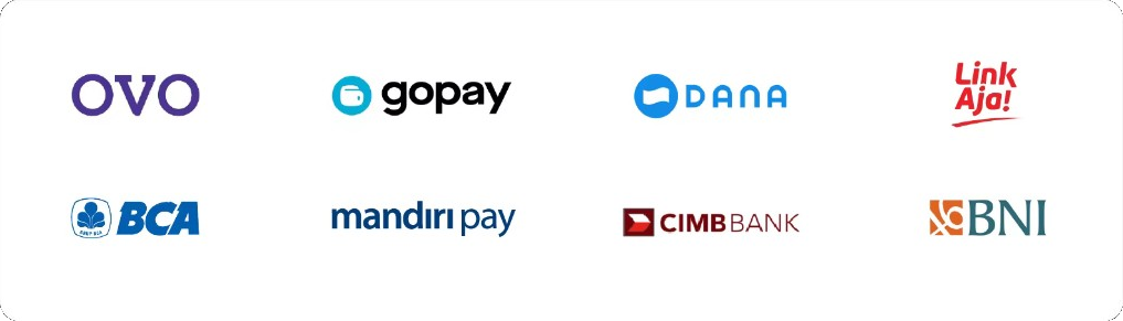 Bank dan e-wallet mitra QRIS